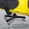 Raxgo Freestanding Kayak Storage Rack, Indoor & Outdoor Kayak Stand with Wheels, for 2 Kayaks RGFSKRWW - alternate 2